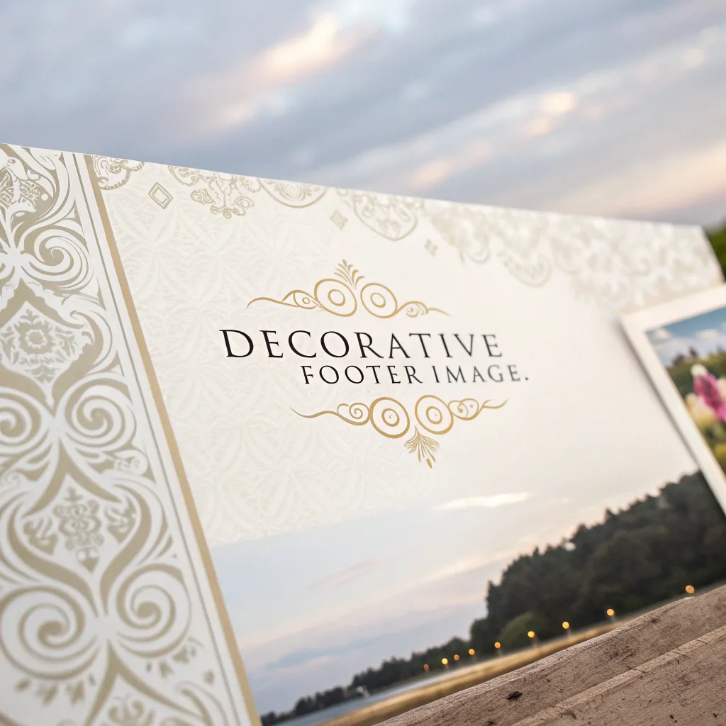 Decorative footer image